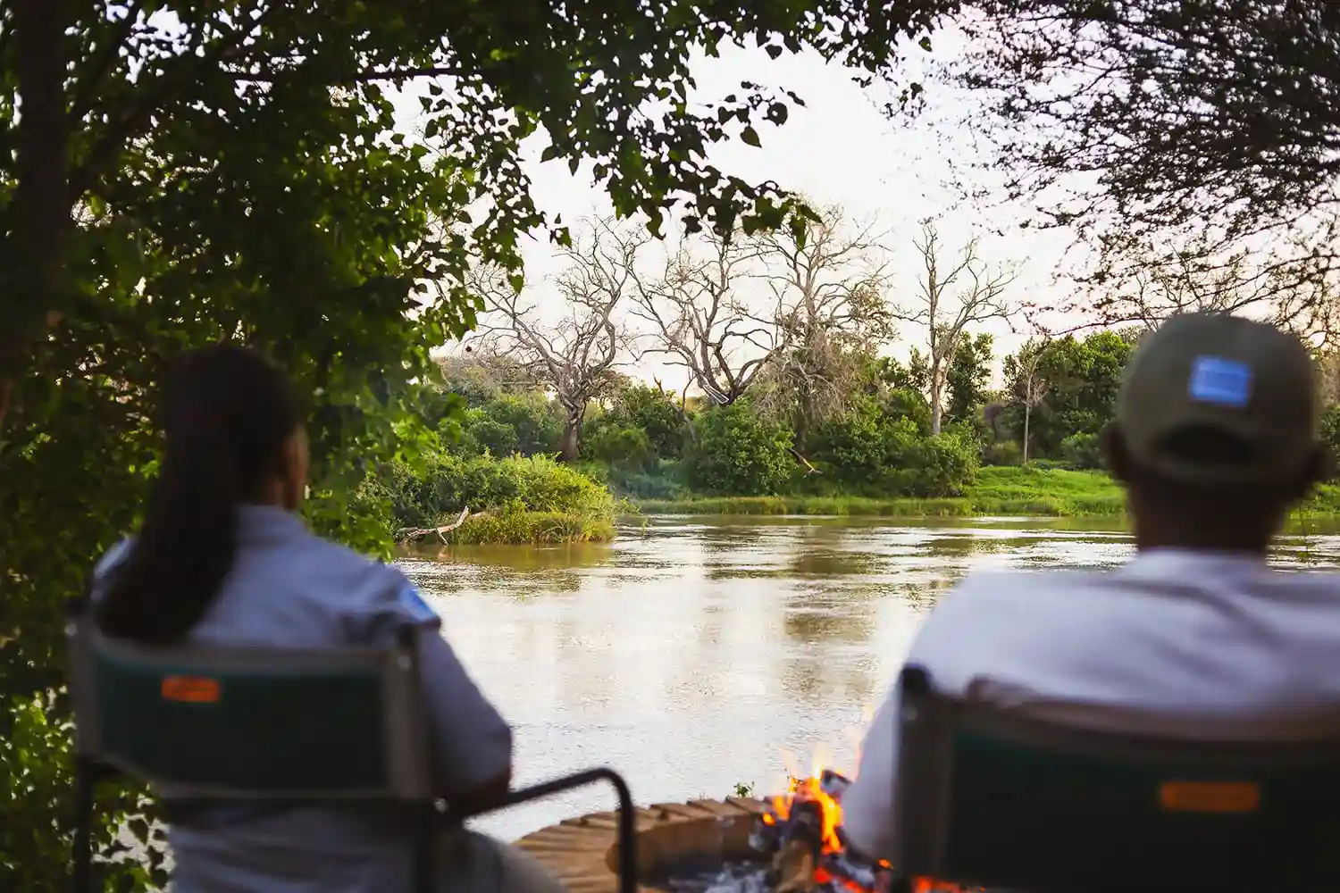 Kwadiwa Lodge, junto al río Limpopo